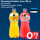 Mineraalvesi Schörle, Aura, 750 ml

