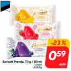 Sorbett Premia, 73 g / 80 ml