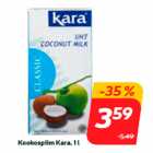 Кокосовое молоко Kara, 1 л