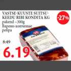VASTSE-KUUSTE SUITSUKEEDU RIBI KONDITA KG pakend ~300g
