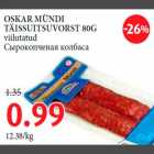OSKAR MÜNDI TÄISSUITSUVORST 80G viilutatud 