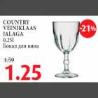 COUNTRY VEINIKLAAS JALAGA 0,25l