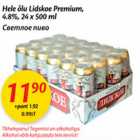 Allahindlus - Hele õlu Lidskoje Premium