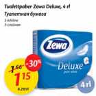 Tualettpaber Zewa Deluxe