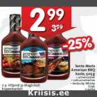 Allahindlus - Santa Maria
American BBQ
kaste, 505 g