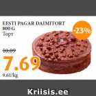 Allahindlus - EESTI PAGAR DAIMITORT
800 G