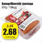 Kanagrillvorstid juustuga