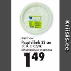Rainbow
Papptaldrik 22 cm