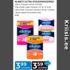 ALWAYS ULTRA HÜGIEENISIDEMED
