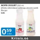 Allahindlus - NOPRI JOGURT 250 ML