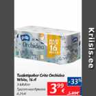 Tualettpaber Grite Orchidea White, 16 tl
