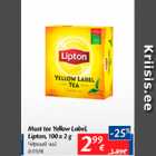 Must tee Yellow Label, Lipton