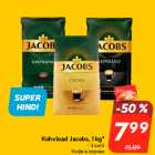 Kohvioad Jacobs, 1 kg*