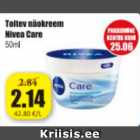 Toitev näokreem Nivea Care 50 ml