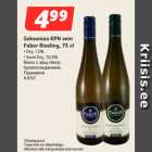 Saksamaa KPN vein
Faber Riesling, 75 cl