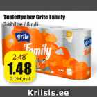 Allahindlus - Tualettpaber Grite Family