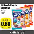 Allahindlus - Jäätis vahvlitopsis
Super Viva