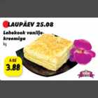 Lehekook vaniljekreemiga kg