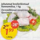 Jahutatud broilerikintsud Rannamõisa, 1 kg