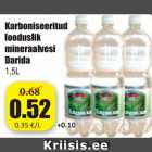 Allahindlus - Karboniseeritud looduslik mineraalvesi Darida 1,5 L