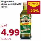 Filippo Berio
ekstra-neitsioliiviõli
750 ml