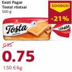 Булка для   тостов
500 г