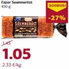 Магазин:Comarket,Скидка:Булка для тостов с семенами Fazer
450 г