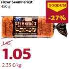 Allahindlus - Fazer Seemneröst
450 g