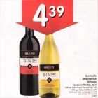 Austraalia geograafilise tähisega lauavein Hardys,75 cl .BlN 141 Colombard Chardonnay, 1l%
.BlN 343 Cabernet Shiraz, 13% 
