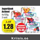 Allahindlus - Jogurtijook
Actimel