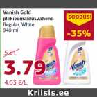 Vanish Gold
plekieemaldusvahend