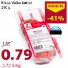 Allahindlus - Kikas Väike kotlet
290 g
