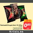 Šokolaadid Pergale Dark, 93-100 g