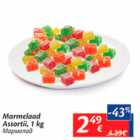 Allahindlus - Marmelaad Assortii, 1 kg