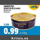AMBERFISH SPROTID ÕLIS 240 G