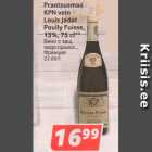 Allahindlus - Prantsusmaa
KPN vein
Louis Jadot
Poully Fuisse,
13%, 75 cl**
