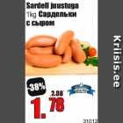 Sardell juustuga
1kg 