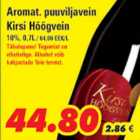 Aromat. puuviljavein Kirsi Hõõgvein