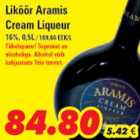Allahindlus - Liköör Aramis Cream Liqueur