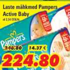 Mähkmed - Laste mähkmed Pampers Active Baby