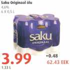 Alkohol - Saku Originaal Õlu 