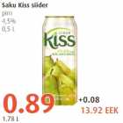 Alkohol - Saku Kiss siider