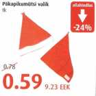 Allahindlus - Päkapikumütsi valik