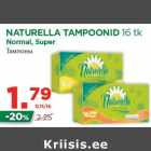 NATURELLA TAMPOONID 16 tk