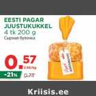 Allahindlus - EESTI PAGAR
JUUSTUKUKKEL
4 tk 200 g