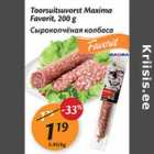 Toorsuitsuvorst Maxima Favorit, 200 g