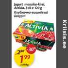 Allahindlus - Jogurt maasika-kirsi, Activia, 8 tk x 120 g