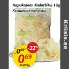 Allahindlus - Hapukapsas Kadarbiku, 1 kg