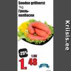 Allahindlus - Soodne grillvorst
1kg 