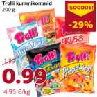 Trolli kummikommid
200 g